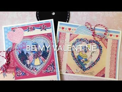 Be My Valentine - New Create With Me Card Kit - Freebie