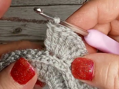 Beautiful crochet wave stich pattern tutorial, crochet jumper, baby blanket, crochet hat, very easy