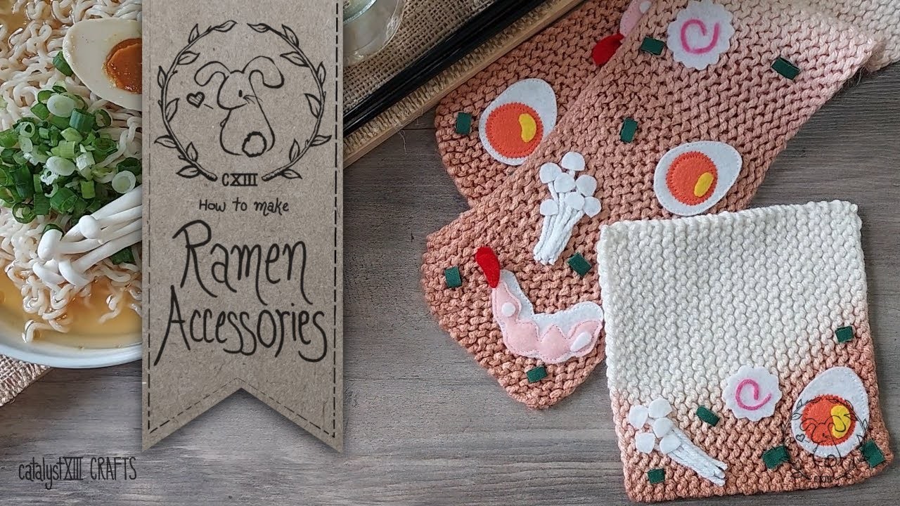 COZY RAMEN ACCESSORIES | HOW TO