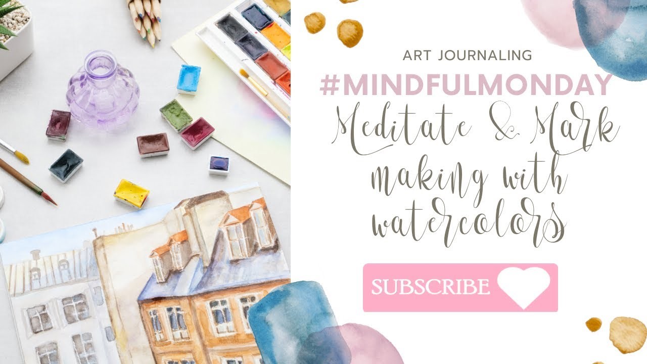 Create, Meditate, and Mark Make #mindfulmonday #thetravelingcrafter