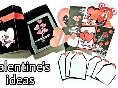DIY Gift Box - Simple valentines gift ideas for boyfriend - Valentine craft special 2023