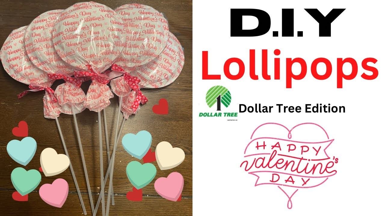 DIY Lollipops (Valentine Day Gifts ❤️ )