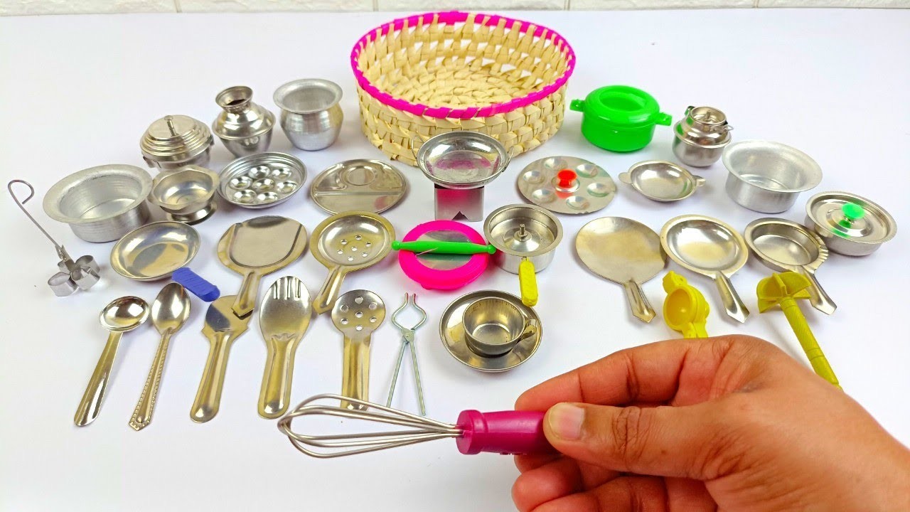 Diy Unboxing Amazing Mini Kitchen Set @miniclay5092