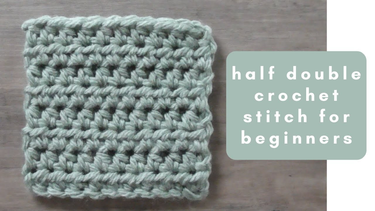 How to Crochet for Beginners | Pt. 3 (Half Double Crochet Stitch)