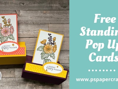 How to make a Free Standing Pop Up Card