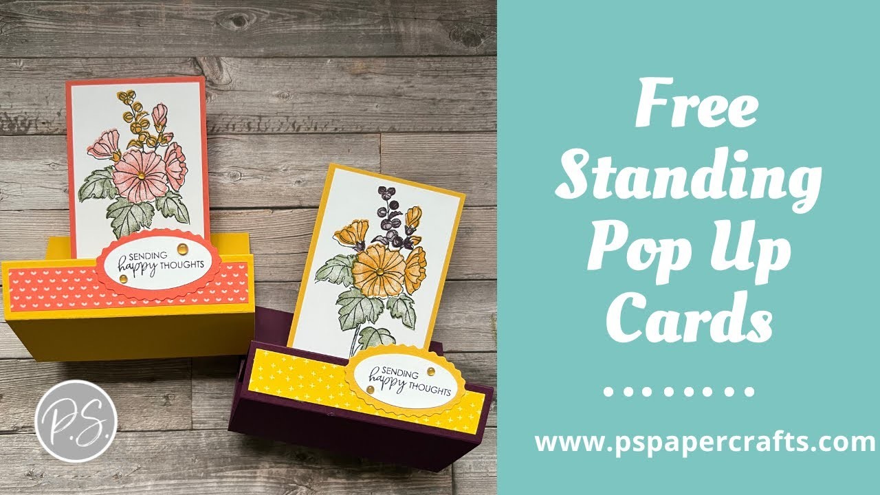 How to make a Free Standing Pop Up Card