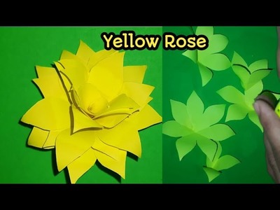 How to make paper rose ????NS Daily vlogs