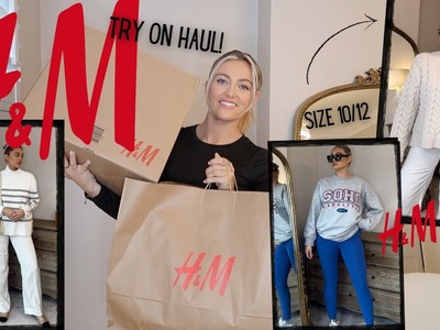 HUGE H&M *NEW IN* HAUL!!! WINTER TRY ON. SIZE 10-12!!