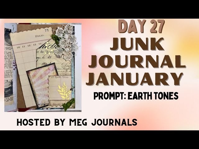 Junk Journal January Day 27 #junkjournaljanuary #junkjournal