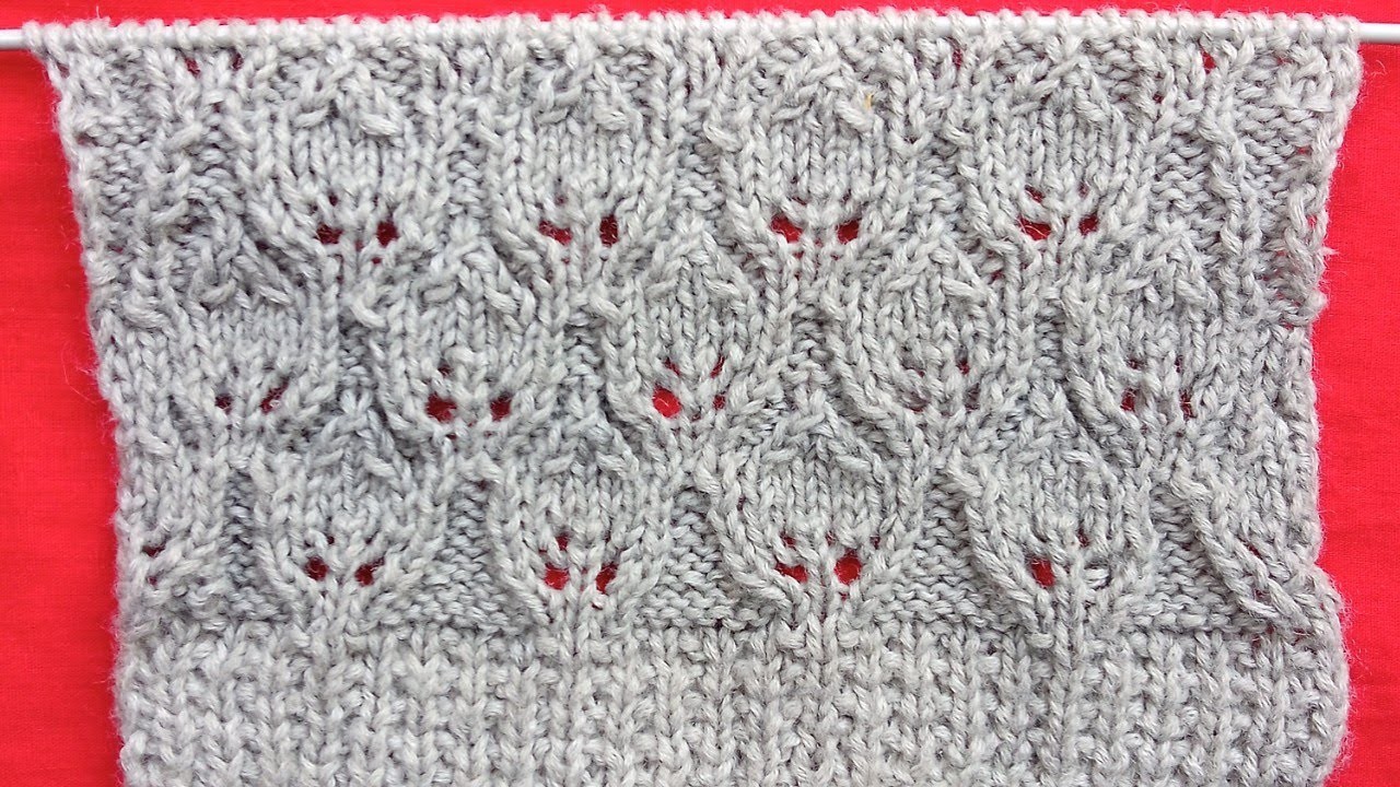 Latest knitting stitch pattern for sweater, cardigan, jacket, design || @tanuartsvlog  ||