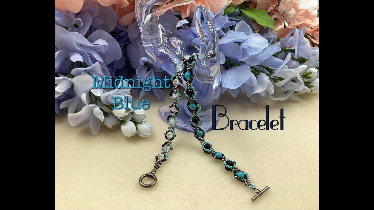 Midnight Blue Bracelet Tutorial