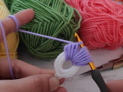 %????Need a Quick & Easy Crochet Project? Watch & See What Amazing Idea You'll Love!????. crochet flower