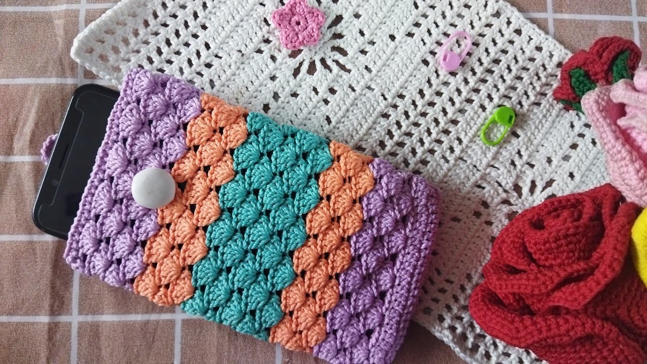 Perfect easy! Only 1 row of easy crochet stitch pattern