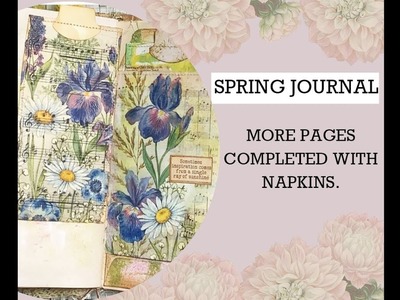 SPRING JOURNAL.  more pages completed.