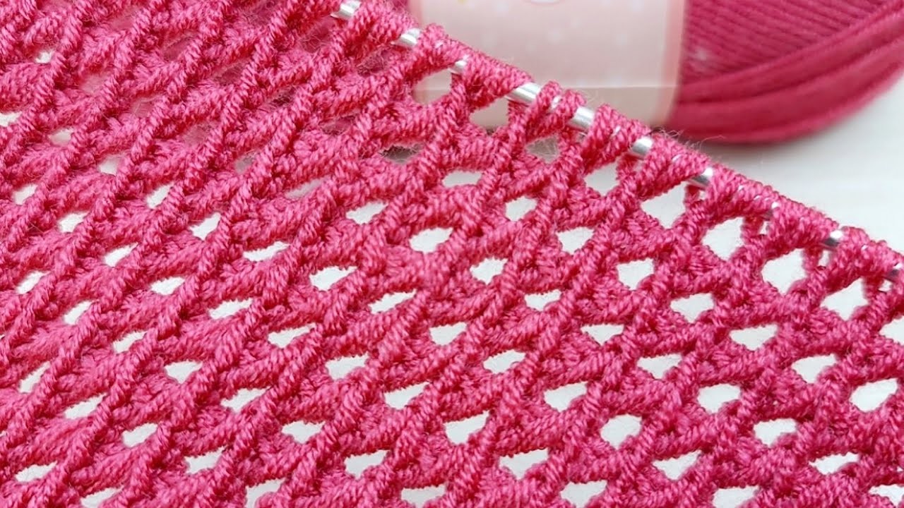 Super Easy Tunisian Crochet Baby Blanket For Beginners online Tutorial