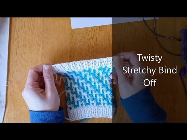 Twisty Stretchy Bind Off
