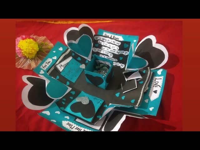 Unique Birthday card for love ????, How to make Box wala card , crafting||A&A Art Gallery||