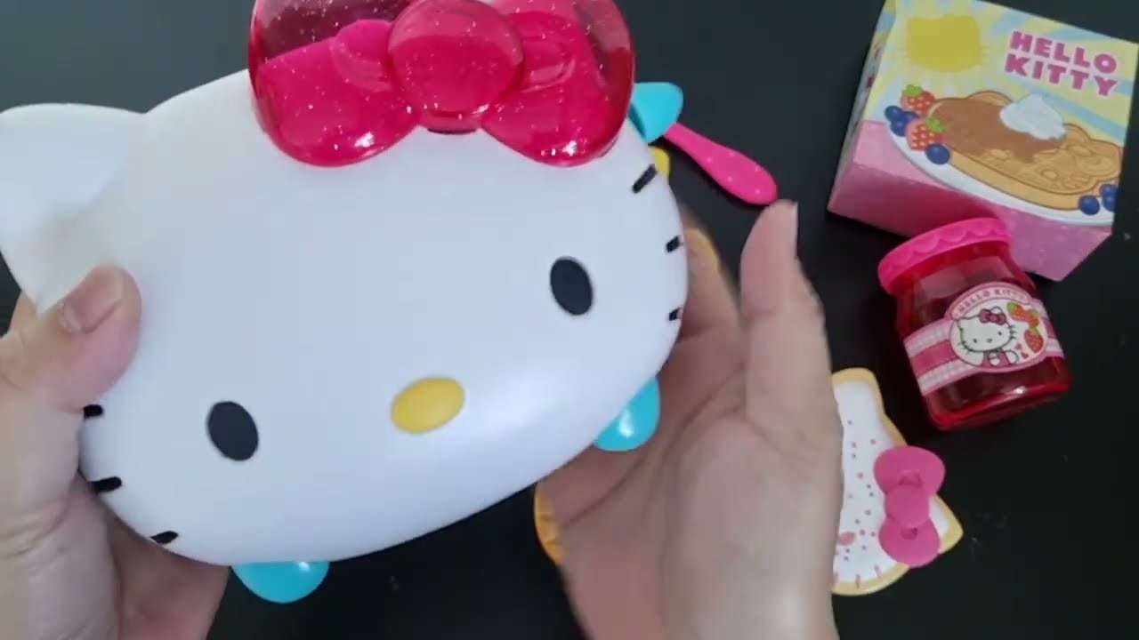 5 minutes Satisfying with Unboxing New Hello Kitty Toaster ASMR (no music)