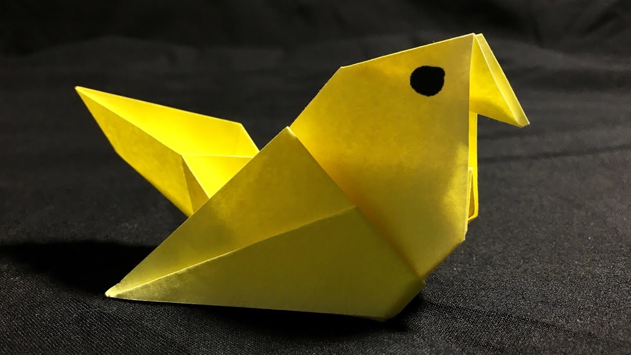 Beautiful Bird Origami | Easy bird origami tutorials |
