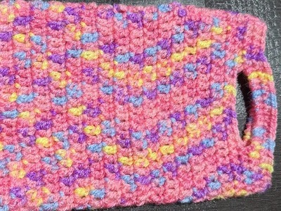 Beautiful crochet mobile phone bag.Sling bag