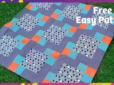Free Quilt Pattern | Easy Baby Quilt