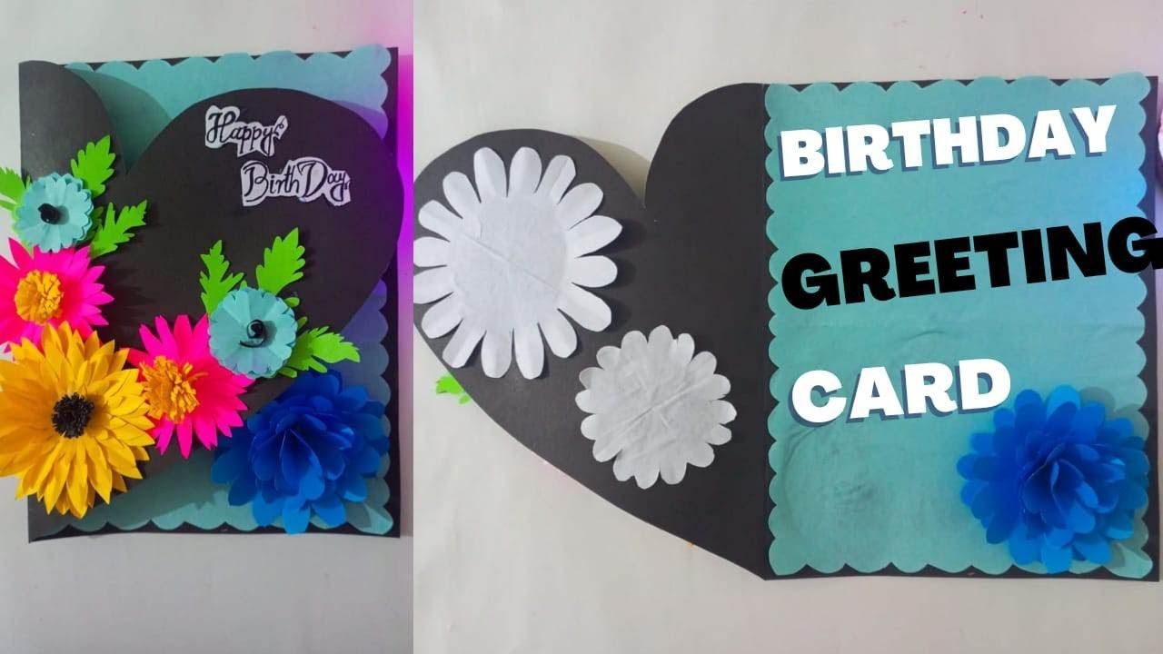 Handmade Card for Birthday |  How to Make Special Birthday Card For Friend | DIY Birthday Card