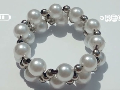 How to make Beaded Pearl Fashion Bracelet II Coookie_Ash