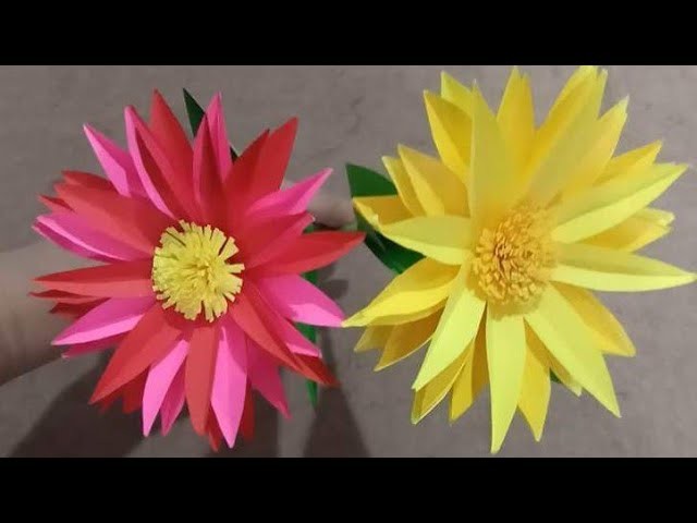 how-to-make-beautiful-paper-flower-diy-githa