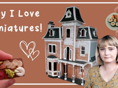 My Miniature Collection. Dollhouse Tour  - Why I Love Miniatures!