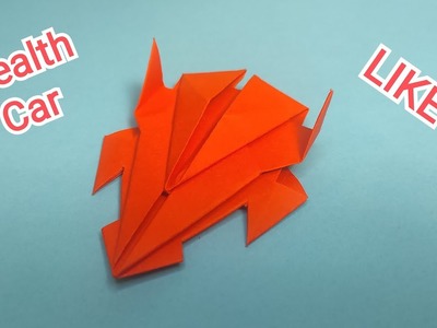 Origami Car. How to make Stealth Car with paper. Fantastic Car.