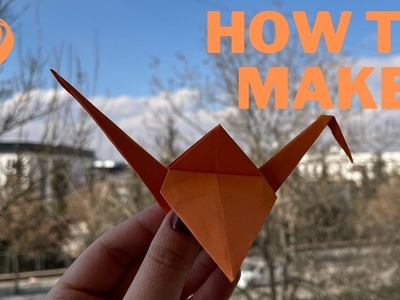 Origami Crane Tutorial - How to Fold a Beautiful and Easy Paper Crane