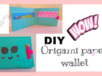 Origami paper wallet ???? ll DIY ll easy#cute#Locky Kids