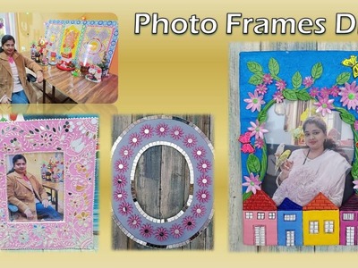 Photo Frames - DIY | How to decorate photo frame | Photo Frame Kaise Banaye