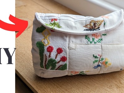 Sewing project from scraps of fabric, small beautiful scraps to make something useful!