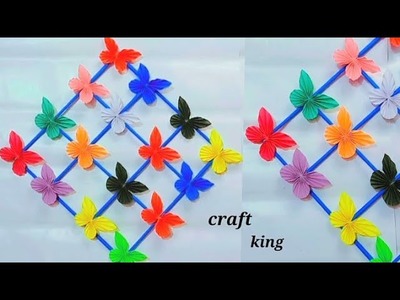 Vary easy and beautiful  paper  flowers  l DIT paper craft l craft king