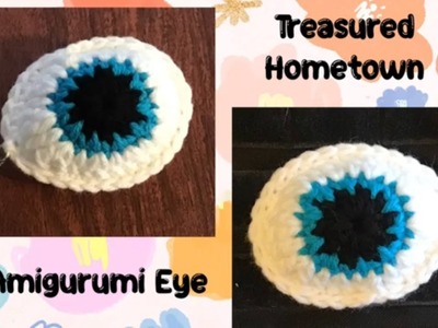 Amigurumi Crochet Stuffed Evil Eye Charm Protection