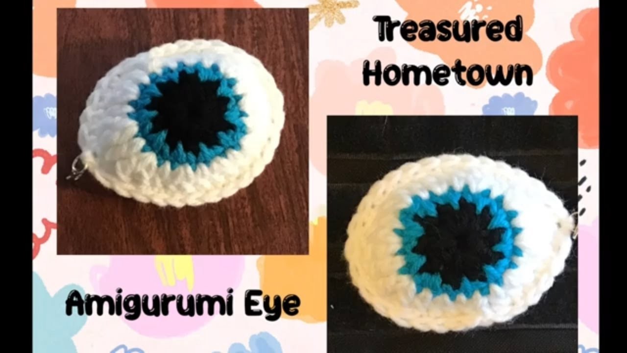 Amigurumi Crochet Stuffed Evil Eye Charm Protection