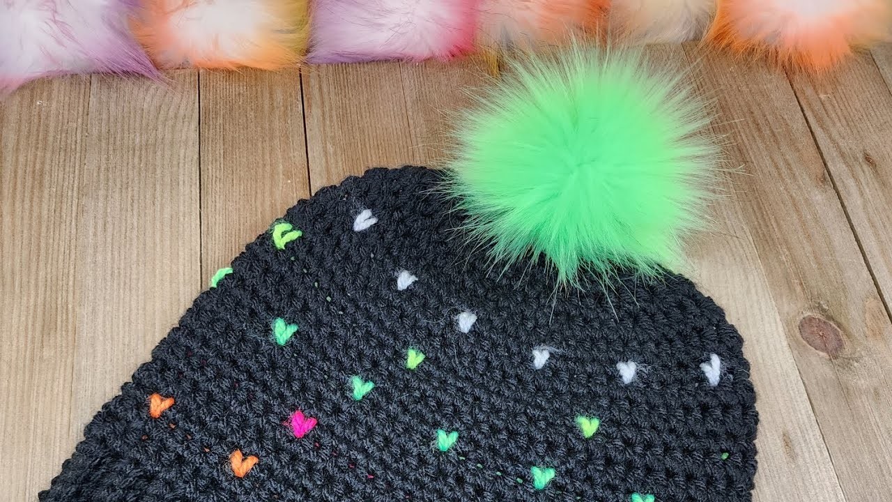 Attaching a Pom to a hat