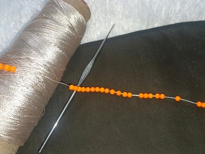 Crochet Beautiful Beads Lace Design|| Crochet Dupatta Beads Lace #arbinasathi #handmade