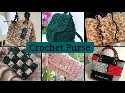 Crochet purse pattern | Crochet Purse Design | Crochet Handbags Design | Crochet Bags | knitting |