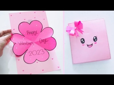Cute Valentine's Day Greeting Card Idea ????. DIY Valentine's Pop-up card. Love Greeting Card