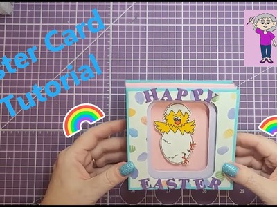 Easter tunnel wobbler card tutorial
