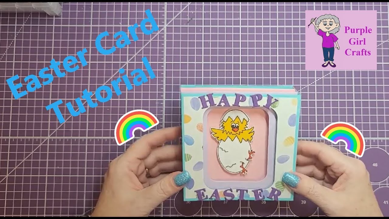 Easter tunnel wobbler card tutorial
