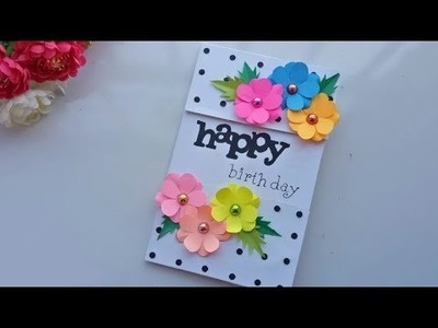 Easy Handmade Birthday Card - Greeting Card for Love |  Handmade card | Paper Craft Ideas