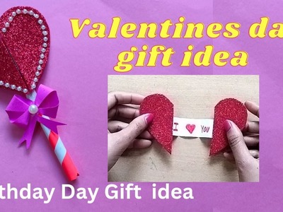Easy Valentines day gift idea.How to make easy card. Birthday Gift Idea.Heart pop-up card#diy#viral