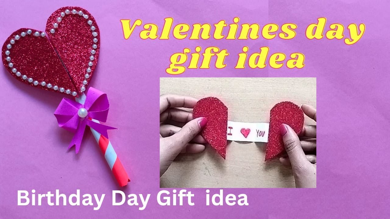 Easy Valentines day gift idea.How to make easy card. Birthday Gift Idea.Heart pop-up card#diy#viral