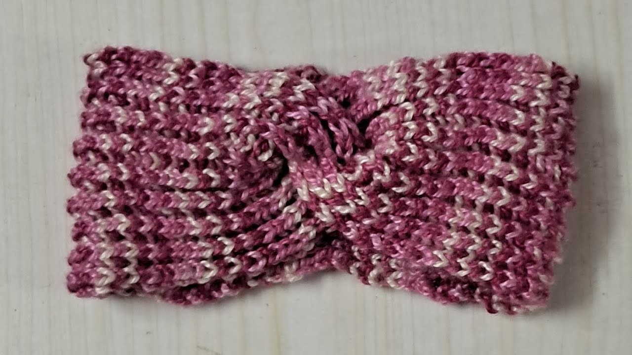 Easytrick woolen headband tutorial step by step in hindi #headbandwoolen #easytrickinhindi