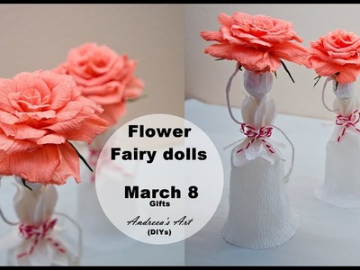Flower Fairy dolls. Gifts for March 8