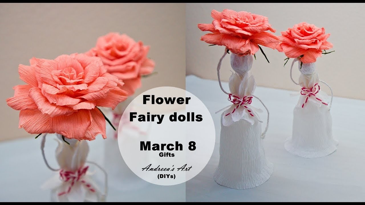 Flower Fairy dolls. Gifts for March 8