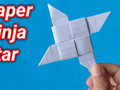 How To Make a Paper Ninja Star - Best Paper Ninja Star